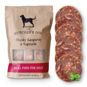 Chunky Kangaroo and Vegetables