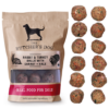 Rabbit Turkey Balls + Carrot + Kale - 500gm Pack