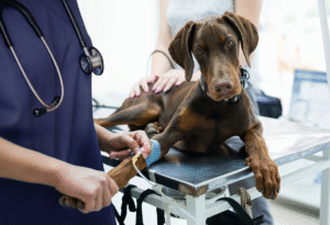 IV Fluid Drip Dog